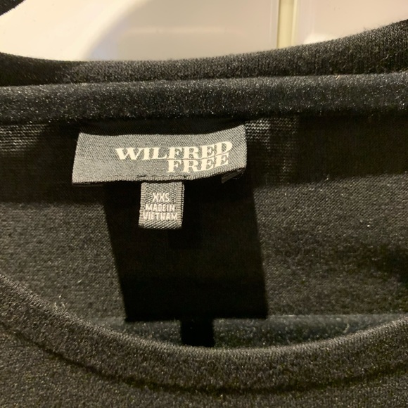 Wilfred Free - Black Midi Dress - XXS - Picture 3 of 4